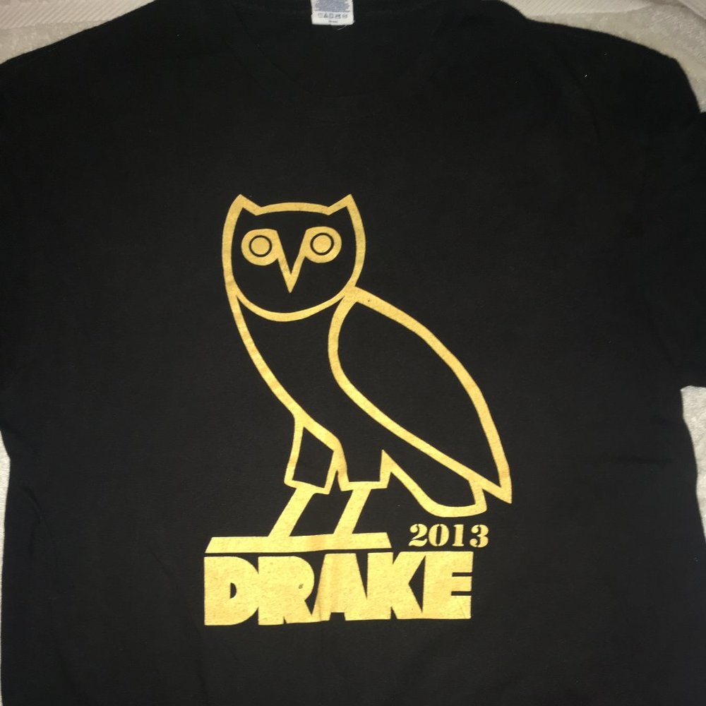 Drake 2013 Tour OVO Shirt L VINTAGE